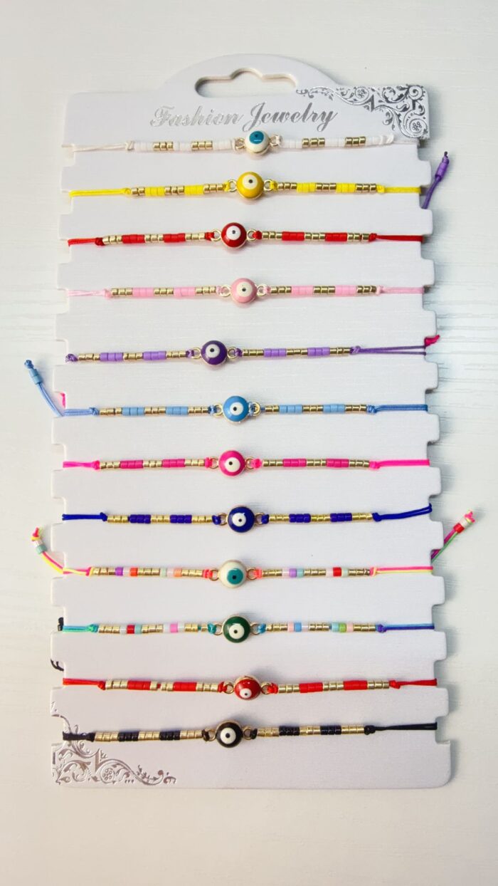 Bracciale Corda Multicolor Codice S13 - immagine 2